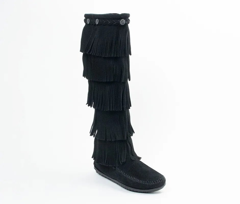 Women's Minnetonka 5-Layer Fringe Boot #1659