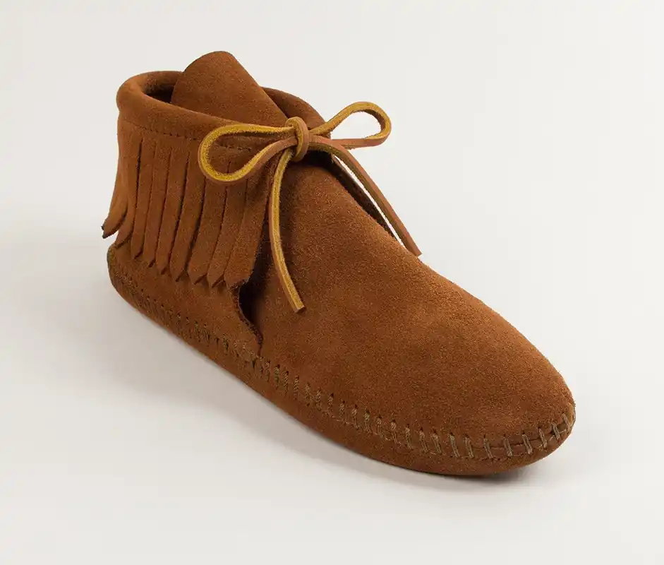 Women's Minnetonka Classic Softsole Fringe Boot #482 - Minnetonka Moccasins