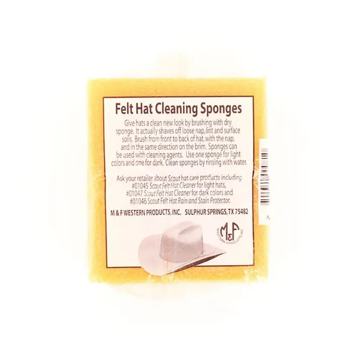 Felt Hat Cleaning Sponge #01032 - M&F Western Products
