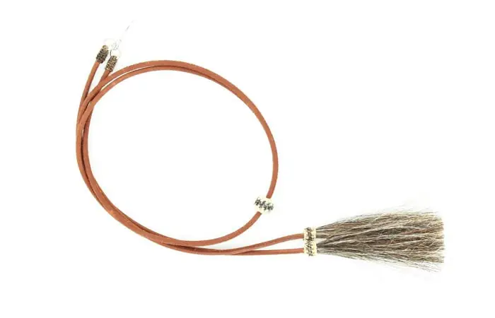 Leather Stampede String with Pins #0295302 - M&F Western Products