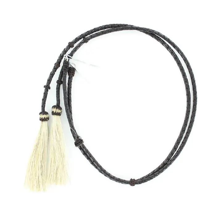 Braided Leather Stampede String with Pins #0296801 - M&F Western Products