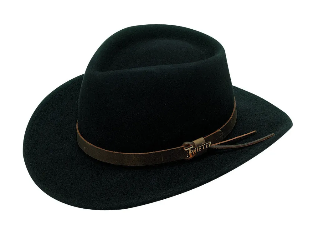 Twister Crushable Wool Hat #7211201 - M&F Western Products