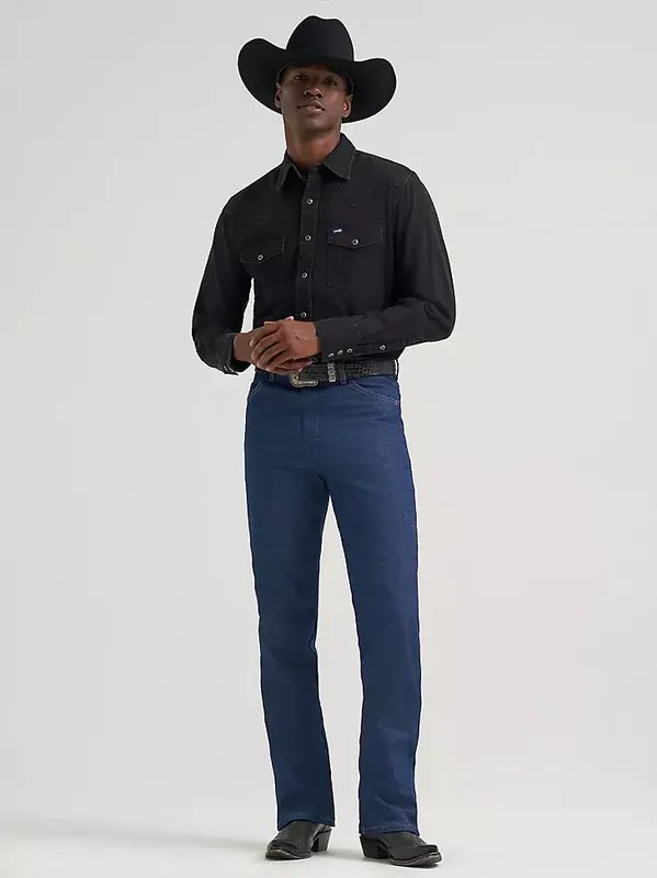 Men's Wrangler Boot Cut Slim Fit Jean #935NAV