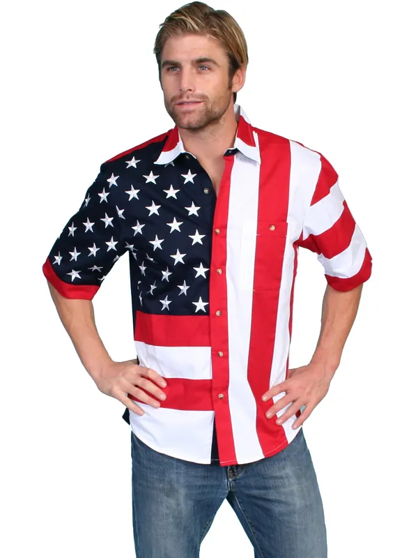 Men's Rangewear by Scully Button Down Shirt #RW029SS - Wahmaker