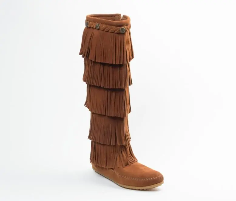 Women's Minnetonka 5-Layer Fringe Boot #1652