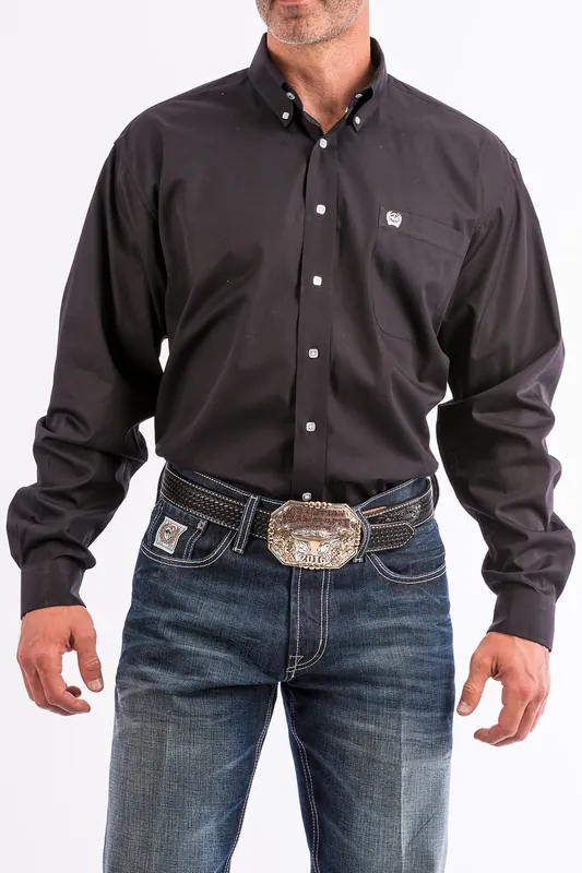 Men's Cinch Button Down Shirt #MT10320083BLK
