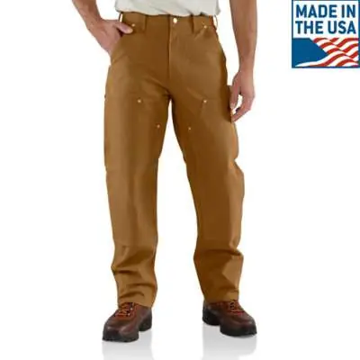 Men's Carhartt Double Front Work Dungaree #B01BRN