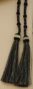 Braided Leather Stampede String #0296892 - M&F Western Products