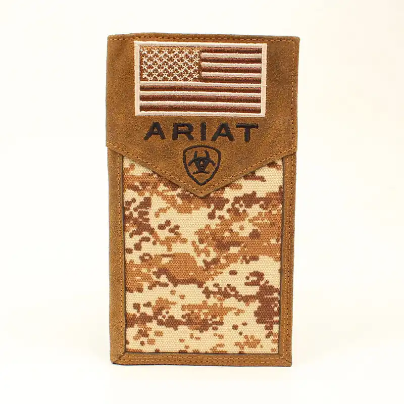 Men's Ariat Rodeo Wallet #A3536444 - M&F Western Products