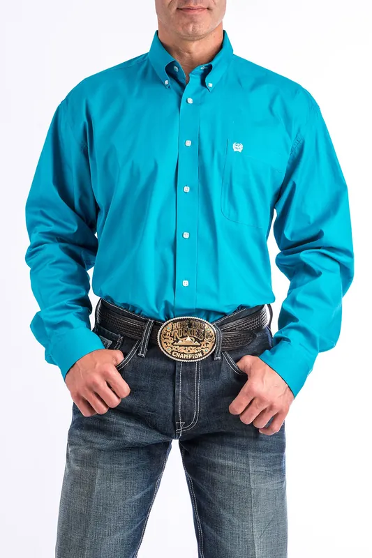 Men's Cinch Button Down Shirt #MTW1103800TEA