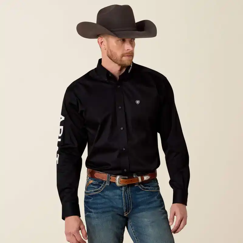 Men's Ariat Team Logo Classic Fit Button Down Shirt #10017497