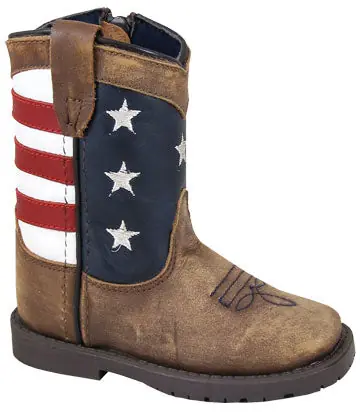 Toddler's Smoky Mountain Stars and Stripes Boot #3800T (3T-10T)