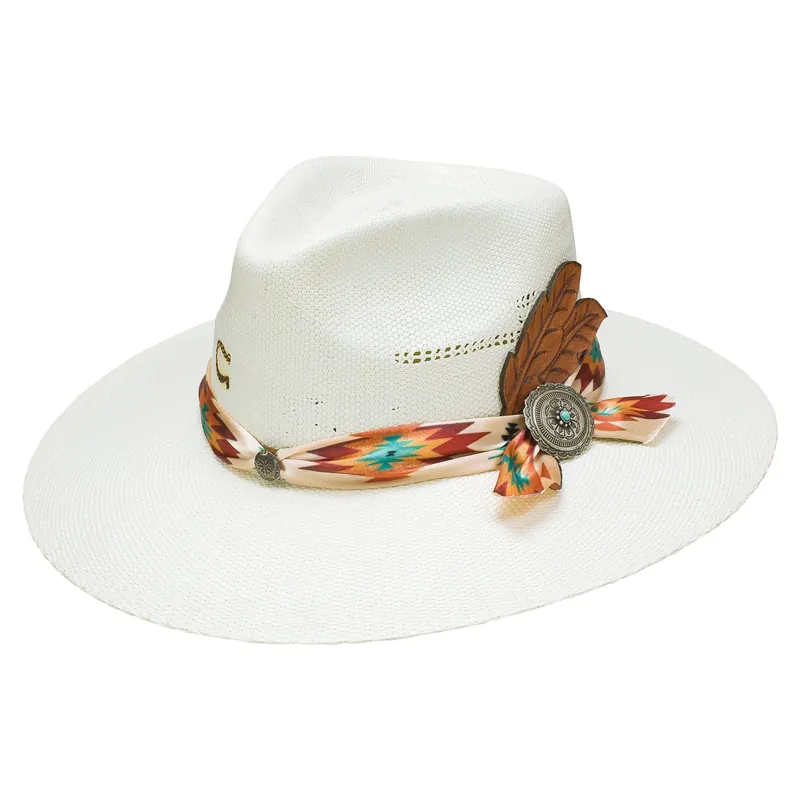Charlie 1 Horse Navajo Straw Hat #CSNVJO-343681-C