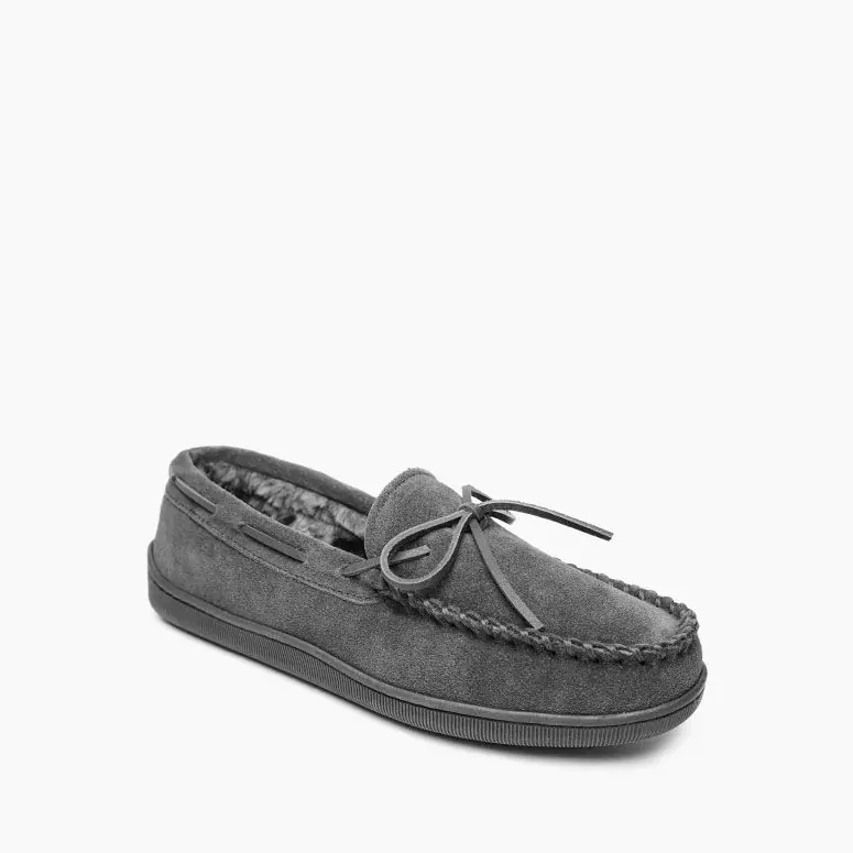 Men's Minnetonka Pile Lined Hardsole Slipper #3907
