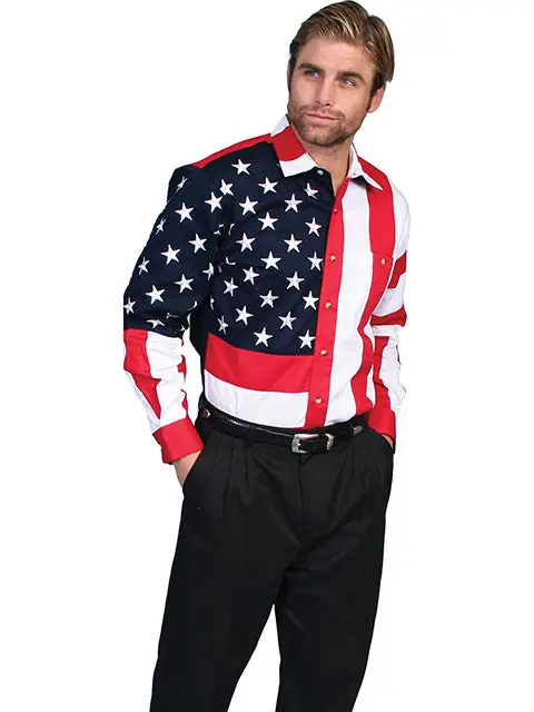 Men's Scully Button Down Shirt #RW029 - WAHMAKER