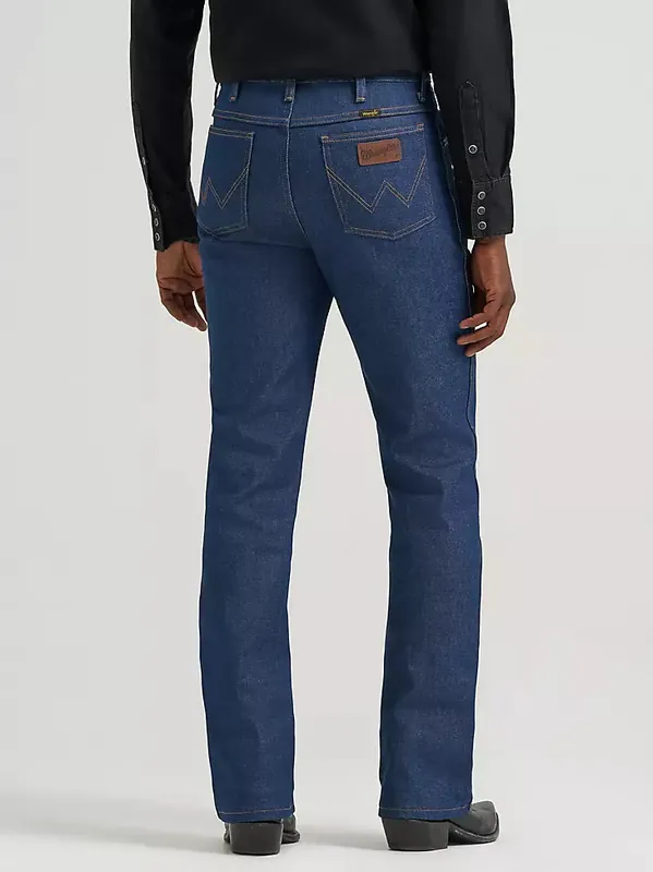Men's Wrangler Boot Cut Slim Fit Jean #935NAV (Big and Tall)