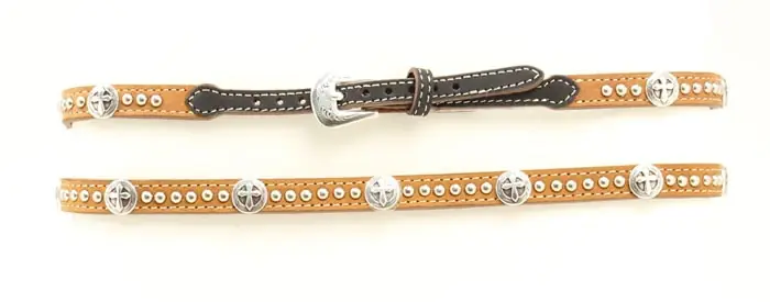 M&F Western Products Leather Hatband #02350129 - TWISTER