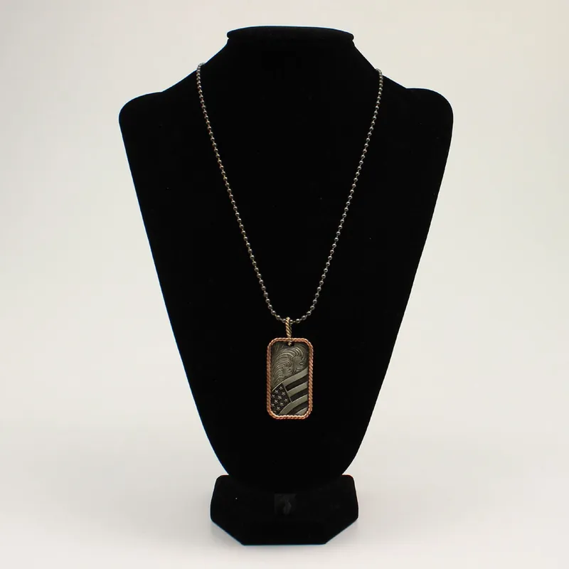 Silver Strike Necklace #D47004 - 3D