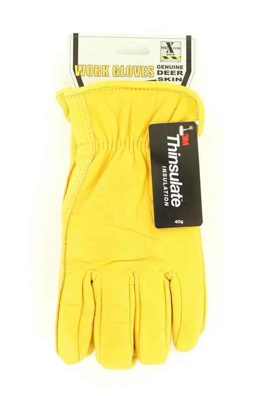 Men's HDX Lined Deerskin Gloves #H2111408 - M&F WESTERN PRODUCTS