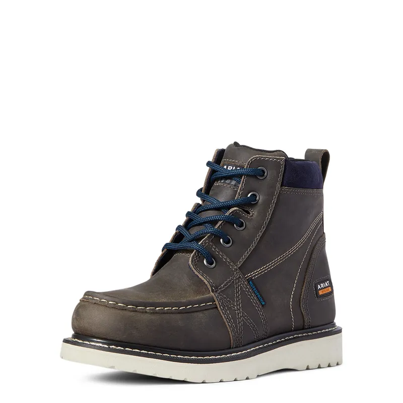 Women's Ariat Rebar Wedge Moc Toe Waterproof Work Boot #10035770-C
