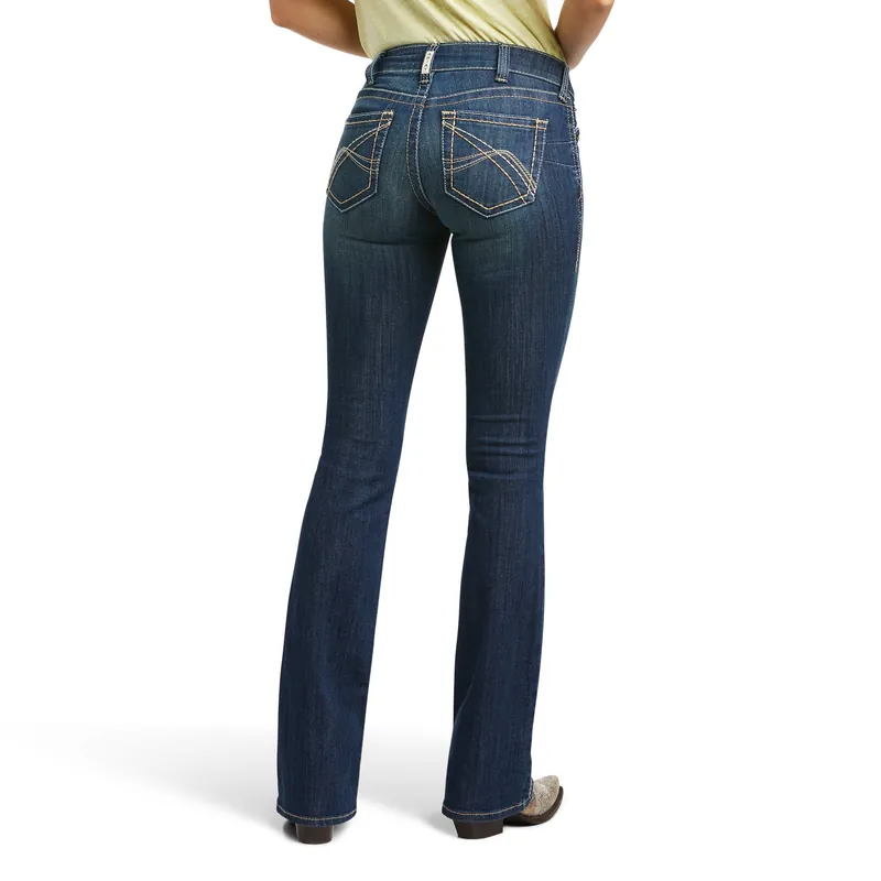 Women's Ariat R.E.A.L. Mid-Rise Corinne Boot Cut Jean #10039610-C