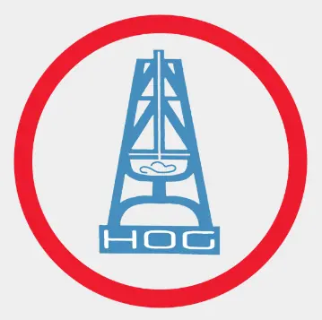 Hooey HOG Sticker #ST3001RDBL