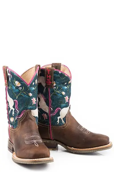 Children's Tin Haul Western Boot #14-018-0077-0859BR