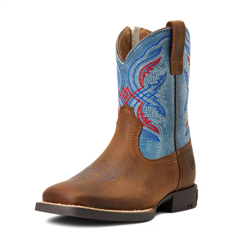 Toddler's Ariat Double Kicker Western Boot #10040254-C3