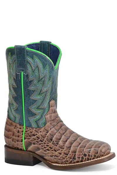Youth's Roper Cowboy Gator Western Boot #09-119-7020-8403