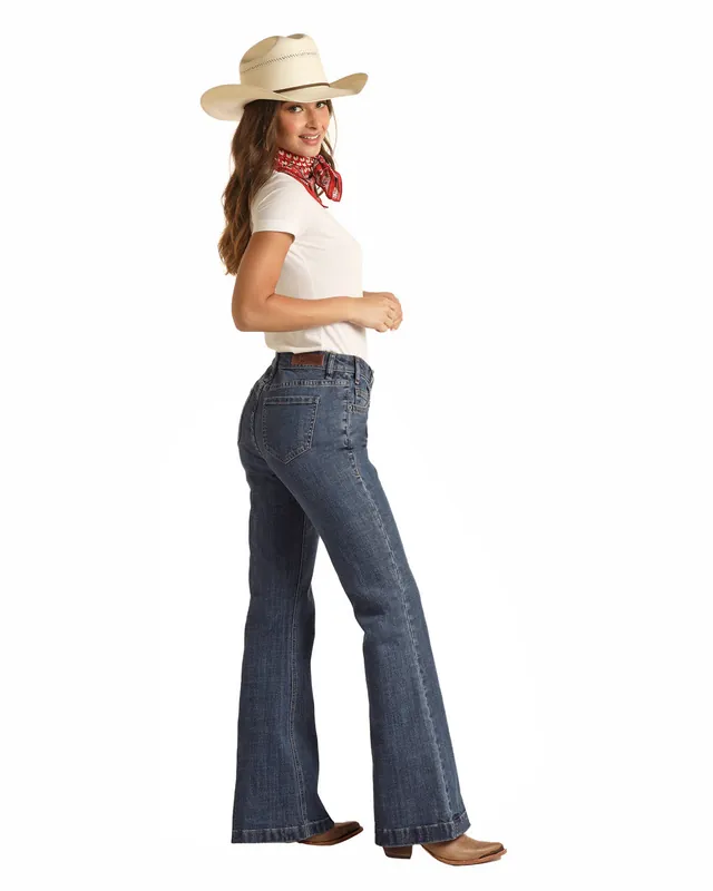 Women's Rock & Roll Cowgirl Trouser #RRWD5HRZTZ-C