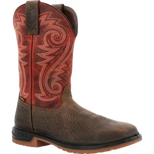 Men's Rocky Composite Toe Waterproof Worksmart Work Boot #RKW0385