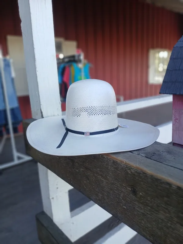 American Hat Co. Straw Hat #7104S-2CCHAM