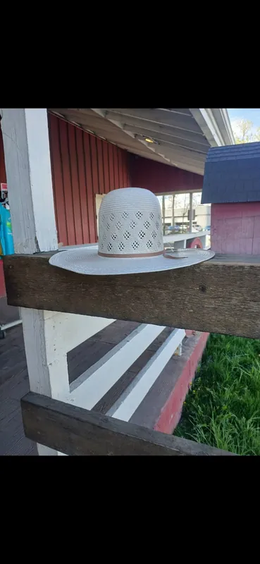 American Hat Co. Straw Hat #7800S-2CWHIS