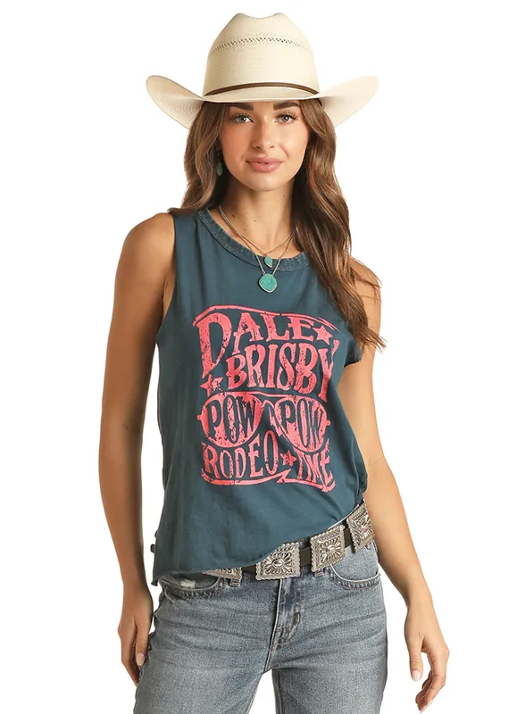 Women's Rock & Roll Cowgirl Dale Brisby Tank #RRWT20RZMZ-C