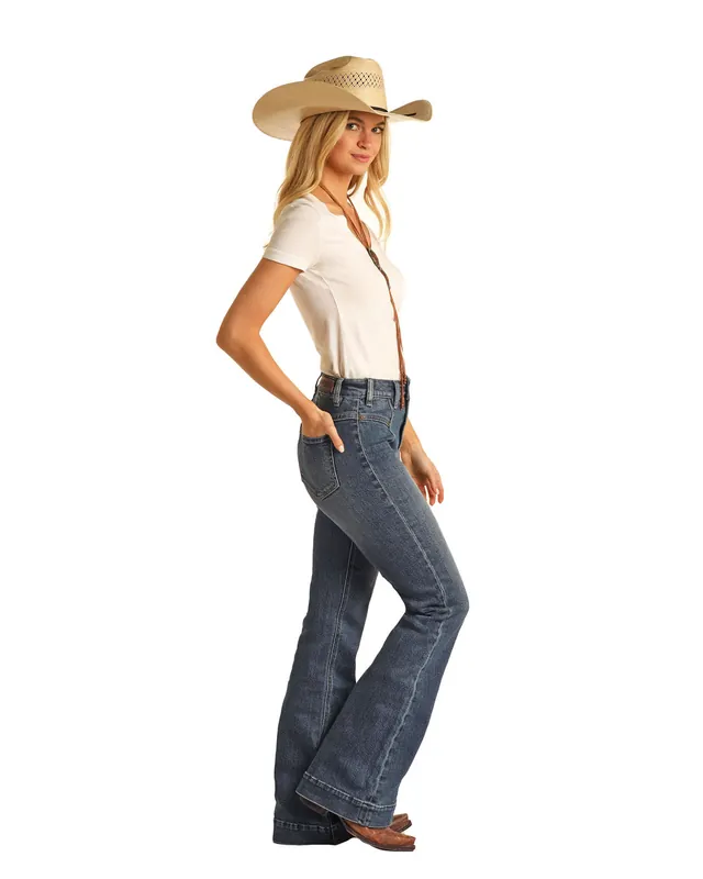 Women's Rock & Roll Cowgirl Trouser #RRWD5HRZTY-C