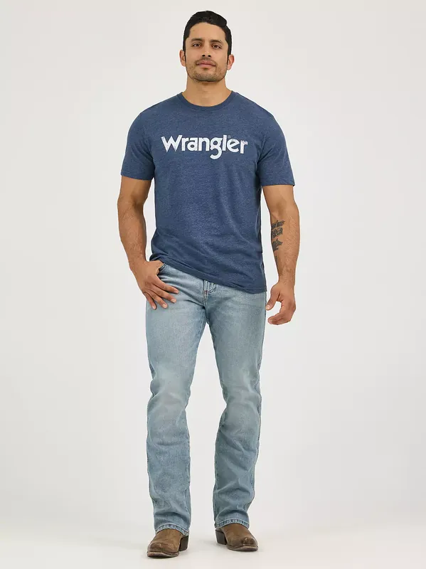 Men's Wrangler Retro Slim Fit Bootcut Jean #77MWZBR