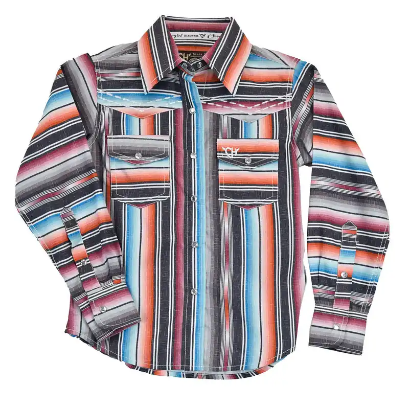 Girl's Cowgirl Hardware Snap Front Shirt #425491-661-K