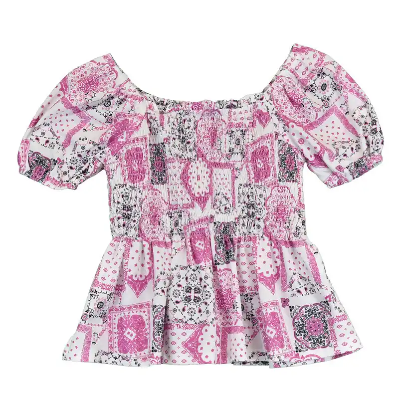 Girl's Cowgirl Hardware Blouse #435750-150-K-C