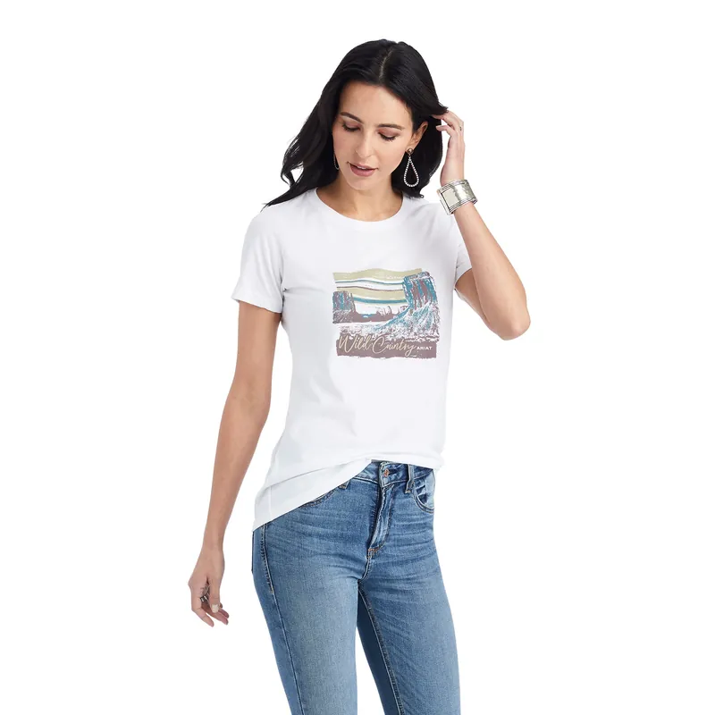 Men's Ariat Monument Sunset T-Shirt #10042727-C