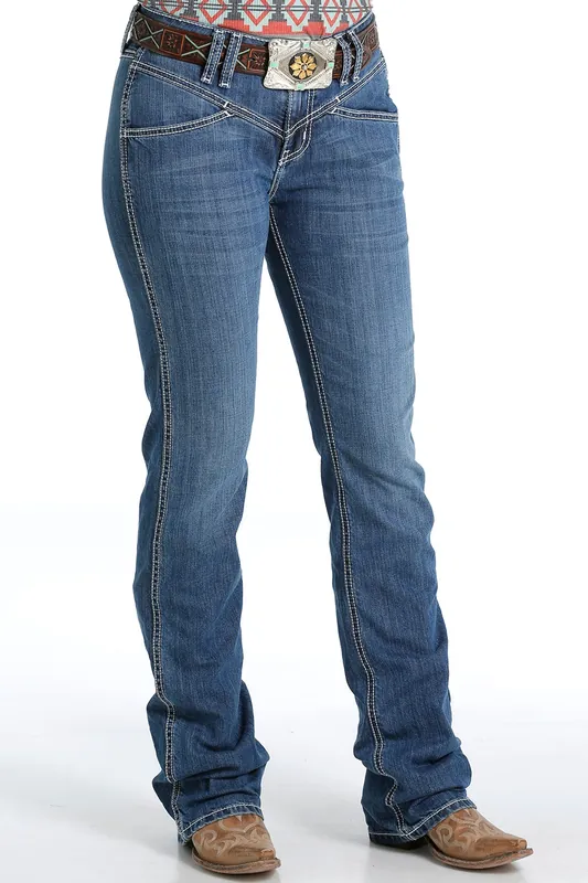 Women's Cruel Girl Slim Fit Hannah Boot Cut Jean #CB70354071-C