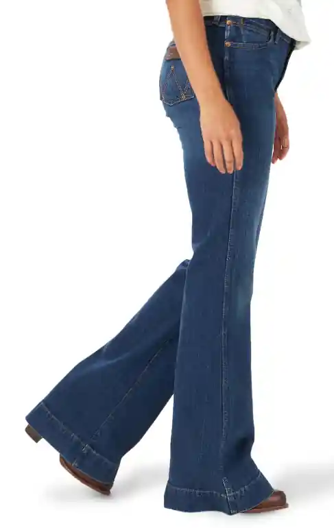 Women's Wrangler Rooted USA High Rise Trouser Jean #112314405-C