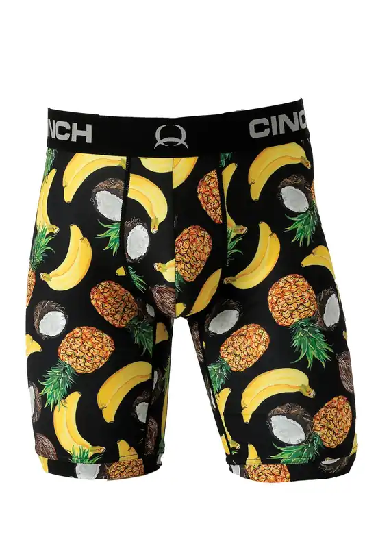 Men's Cinch 9" Boxer Brief #MXY6001021BLK