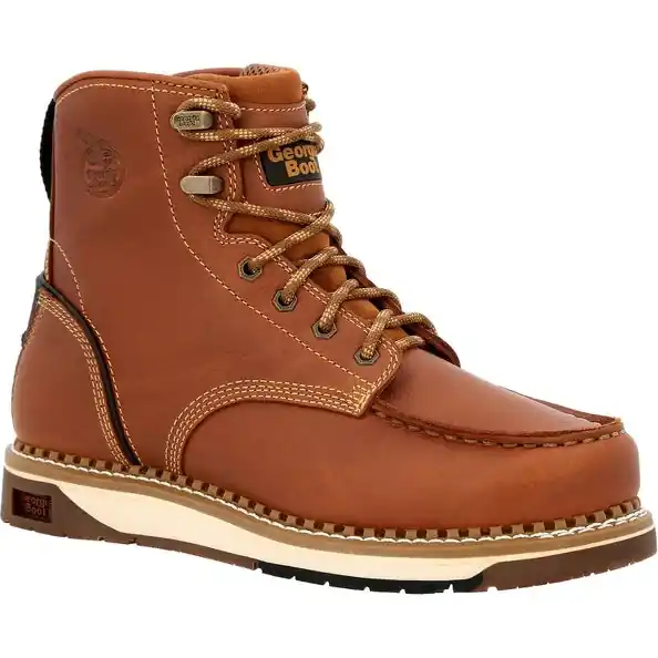 Men's Georgia AMP LT Wedge Moc-Toe Work Boot #GB00489-C