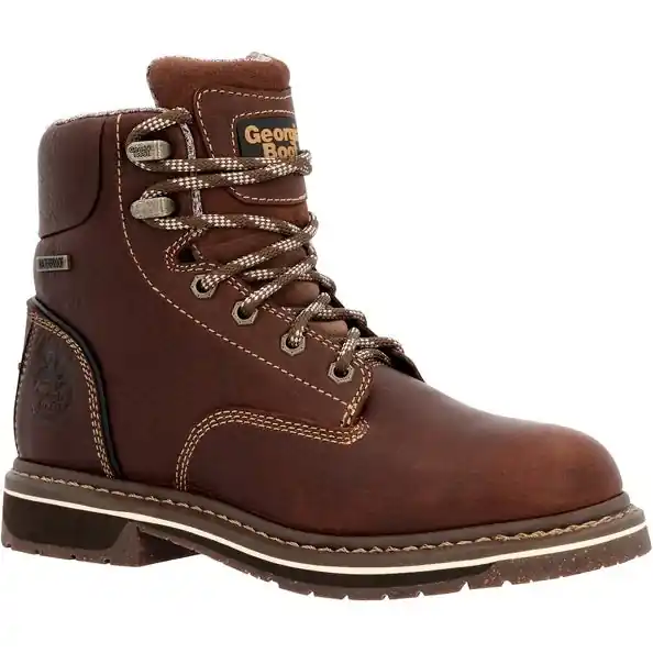 Women's Georgia AMP LT Edge Alloy Toe Waterproof Work Boot #GB00515-C
