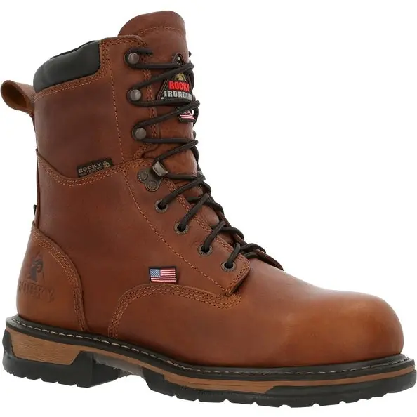 Men's Rocky IronClad Steel Toe Waterproof Work Boot #RKK0363-C