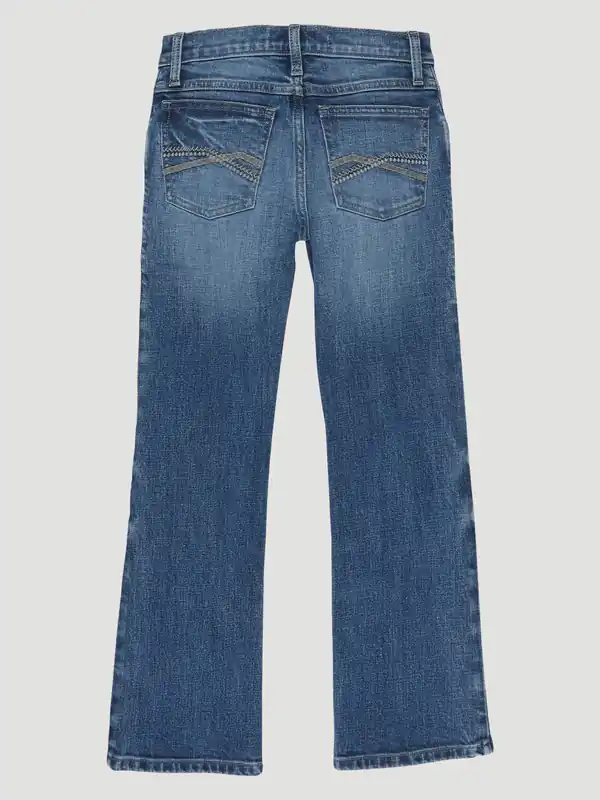 Boy's Wrangler 20X No. 42 Vintage Bootcut Slim Fit Jean #112332655-C