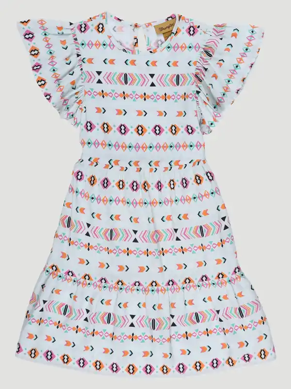 Girl's Wrangler Southwestern Dress #112329199