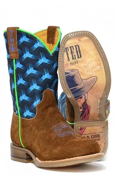 Children's Tin Haul Kaleidoscope Western Boot #14-018-0101-5014