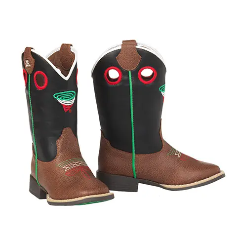 Toddler M&F Elijah Brown Boot #4417802 - M&F WESTERN PRODUCTS