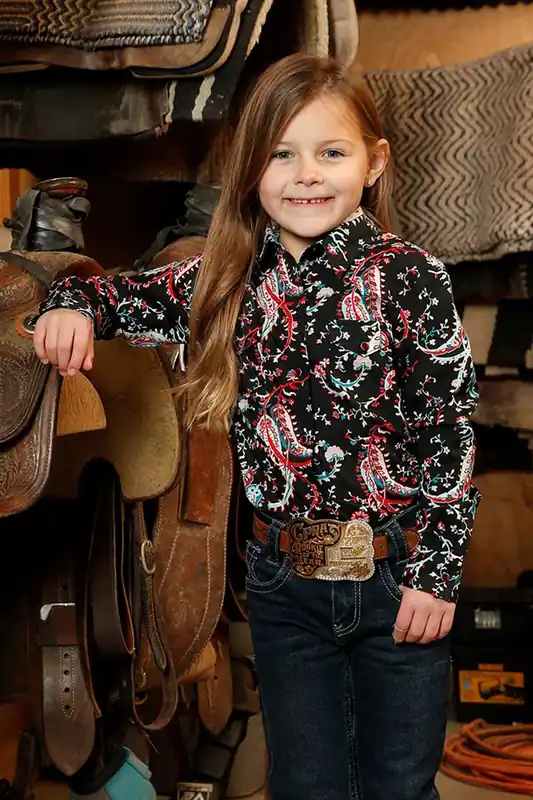 Girl's Cruel Girl Snap Front Shirt #CTW3230040 - CINCH
